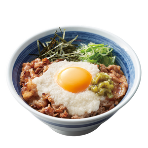 『刻み山葵』月見とろろカルビ丼(並)