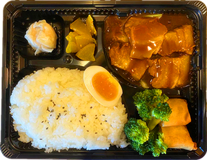 豚角煮弁当