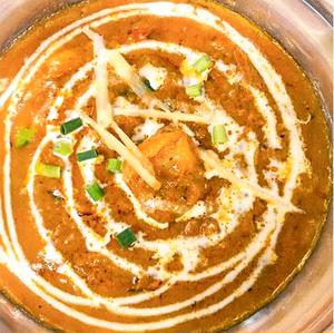 エビマサラカレーPrawn masala curry