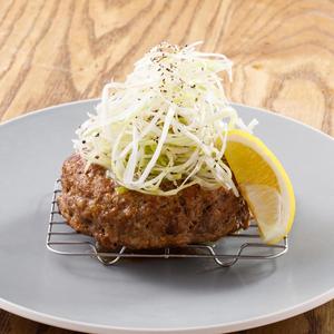 お肉ダブル！！ネギ塩レモンバーグ弁当