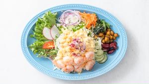 海老たまごタルタルサラダ Shrimp egg tartare Salad
