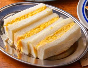 〔当店人気No.3〕祐天寺フローラの玉子サンド Grilled egg sandwich