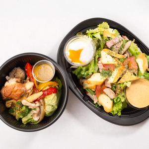 R’sシェフサラダvol.1 +グリル野菜のサラダ