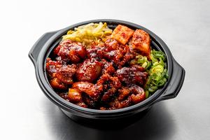 やみつき旨辛豚足丼