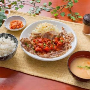 ポークソテー定食