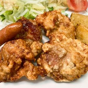 手作り唐揚げ定食