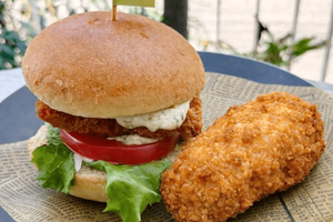 フィッシュバーガー フライドチキンセット
