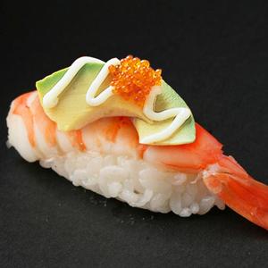 柿家すし 海老アボカド