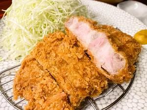 ルイビ豚 上ロースカツ定食200g ごはん付き