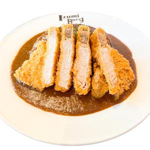 厚切りトンカツカリー