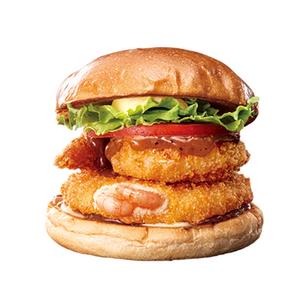 【単品】アジアンガーリックシュリンプえびバーガー Asian Garlic Shrimp Burger