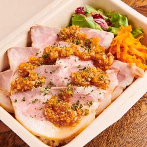 ローストポーク丼(ジンジャーソース)