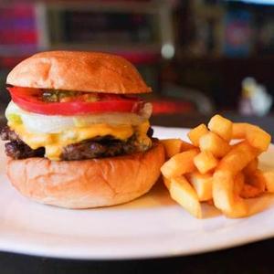 チーズバーガーセット
