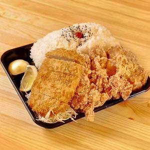 1キロからあげ＆とんかつ弁当