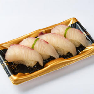 かんぱちにぎり 4-piece set of greater amberjack