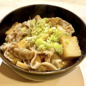 厚揚げだしあんかけ丼