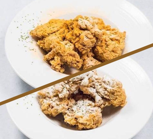 ハニーバターハーフ＆チーズハーフチキン