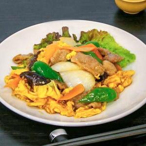 木須肉 ムーシューロー Moo Shu Pork