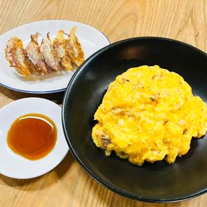 【セット人気No.1】オムちゃーはんセット(オムちゃーはん+餃子5ヶ)