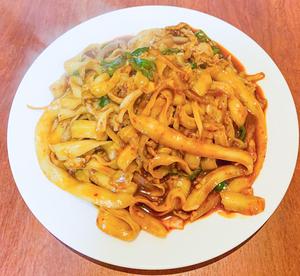 焼き刀削麺