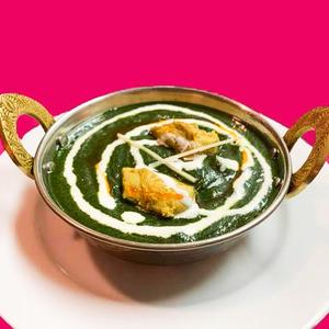 チキンパラックカレー( chicken palak curry)