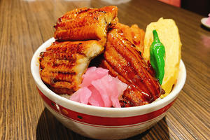 【上】唐揚げ・香ばしうな玉丼(鰻2切れ)