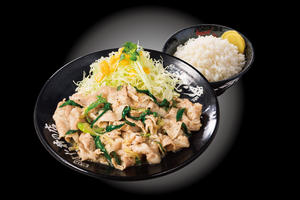 伝説のすた丼屋 塩すたみな焼き定食