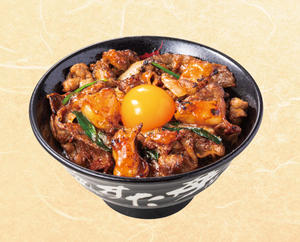 大阪ホルモン牛カルビ焼肉丼