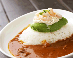 エビアボカドカレー
