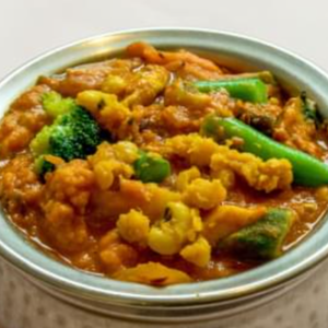 ダルベジタブルカレー/Dal veg curry