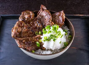 ハラミ和風おろし丼