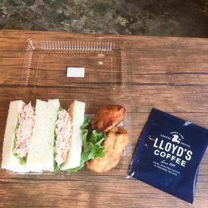 タラバサンドランチ