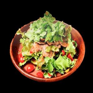 ラムパクチーサラダ Lamb and Cilantro Salad