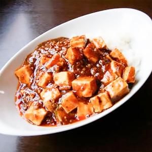 麻婆豆腐丼