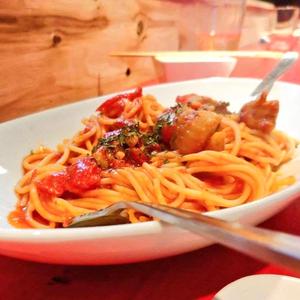 menu限定 ええかんじトマトソースパスタ