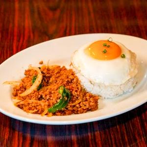 【大】本場タイ人シェフ自慢のガパオライス (ご飯350g) [Large]Thai Chef’s Gappao Rice (Rice350g)
