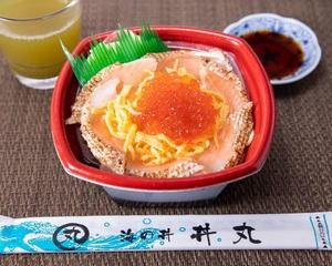 丼丸 イクラ炙りトロサーモン丼