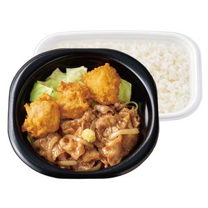 ほっともっと しょうが焼き＆から揚弁当