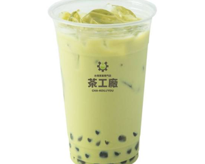 丼丸 抹茶ミルクティー