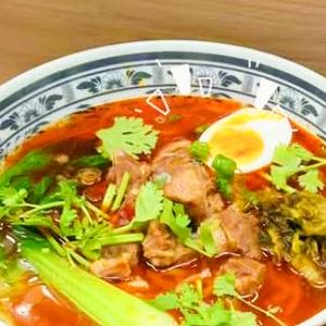 マーラー牛肉ラーメン 麻辣牛肉面