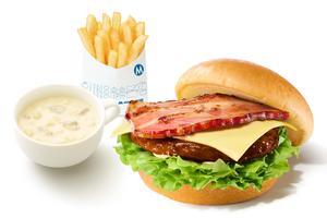 モスバーガー 【+70円ドリンクセット】チーズベーコン テリヤキバーガー