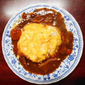 【人気No.3】ふわふわ卵のオムカレー