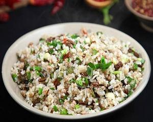 芽菜肉末炒  四川高菜とミンチのチャーハン