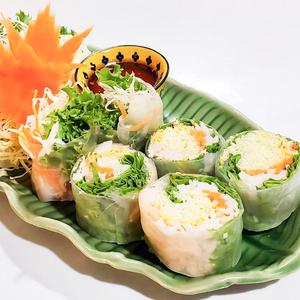 生春巻き 4個 Fresh spring roll 4p