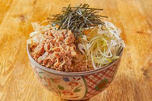 ★ポーク肉ぶっかけそば