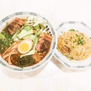太肉麺(ターローメン)とチャーハンセット