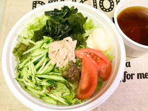 サラダうどん