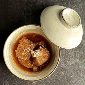 豚の角煮 ミネストローネ風