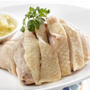 蒸し鶏のねぎ油かけ 葱油