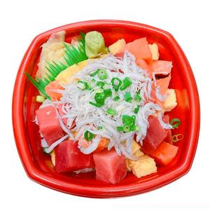 丼丸 バラしらす丼